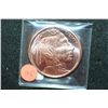 Image 1 : 2012 Copper Round; .999 Fine Copper 1 Oz.