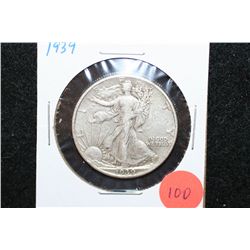 1939 Walking Liberty Half Dollar
