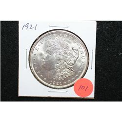 1921 Silver Morgan $1