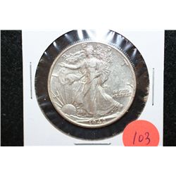 1942 Walking Liberty Half Dollar