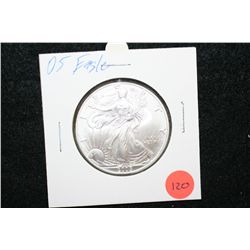 2005 Silver Eagle $1