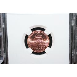 2009 First Day Ceremony Lincoln-Presidency Penny; NGC Graded BU