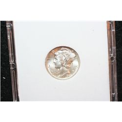 1942 Mercury Dime; MCPCG Graded MS65