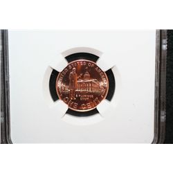 2009 First Day Issue Lincoln-Professional Life Penny; NGC Graded BU