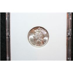 1942 Mercury Dime; MCPCG Graded MS65