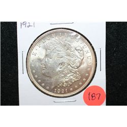 1921 Silver Morgan $1