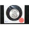 Image 1 : 1954 Washington Quarter; BU