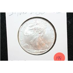 2000 Silver Eagle $1; UNC