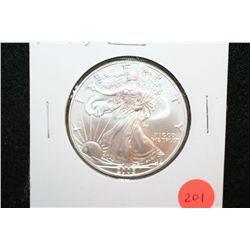 2005 Silver Eagle $1