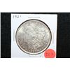 Image 1 : 1921 Silver Morgan $1