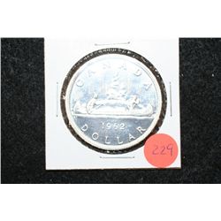 1962 Canada $1 "Canoe" Foreign Coin