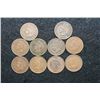Image 1 : Indian Head One Cent; Various Dates & Conditions; Lot of 10