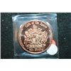 Image 2 : Prince Edward Copper Round; .999 Fine Copper 1 Oz.