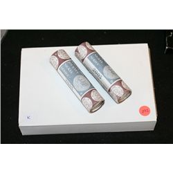 2005 Westward Journey Nickel Series; Roll, Lot of 2, Unopened