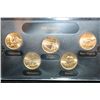 Image 2 : 2005-D US Mint State Quarter Set; Layered 24K Gold, BU