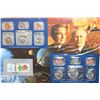 Image 1 : 1989 US Mint Coin Set Commerating Bush meeting for Malta W/President Gorbachev, P&D Mints, UNC W/Pos