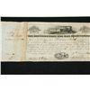 Image 1 : The Buffalo State Line Rail Road Co. Stock Certificate Dated 1852