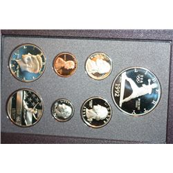 1992-S US Mint Prestige Proof Set W/Commerative Olympic Half Dollar & Commerative Olympic $1 Coin