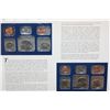 Image 2 : 1992 US Mint Coin Set Commerating First Official American-Russian Summit W/Postal Stamps; P&D Mints,