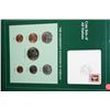 Image 1 : The Hashemite Kingdom of Jordan; Coin Sets of All Nations W/Postal Stamp Dated 1987