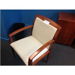 HAWORTH CHERRY FRAMED CLIENT CHAIR