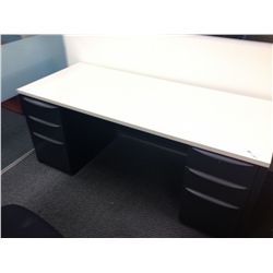 HAWORTH DOUBLE PEDESTAL DESK