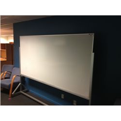 9' MOBILE DOUBLE SIDED WHITEBOARD