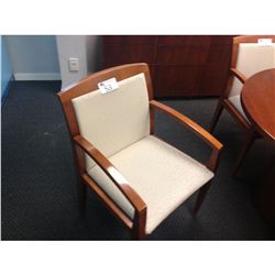 HAWORTH CHERRY FRAME CLIENT CHAIR