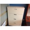 Image 1 : BEIGE 4 DRW. LATERAL FILE CABINET