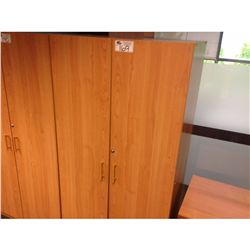 MAPLE 2 DOOR STORAGE CABINET
