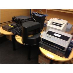 ASSORTED OFFICE ELECTRONICS