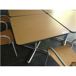 MAPLE LUNCHROOM TABLE - SQUARE