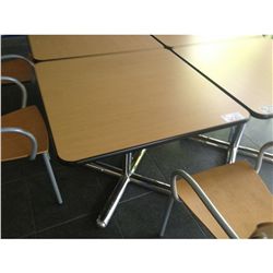 MAPLE LUNCHROOM TABLE - SQUARE