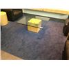 Image 1 : 12' X 12' BLUE AREA RUG