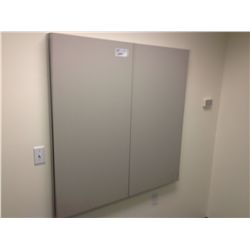 GREY WALL MOUNT CONFERENCE CABINET