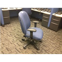 NIGHTINGALE BLUE MIDBACK ERGONOMIC TASK CHAIR