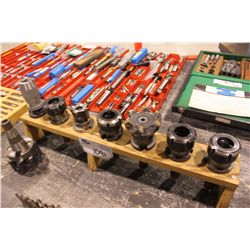 LOT OF MILLING HEADS