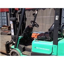MITSUBISHI 5000LB. PROPANE FORKLIFT