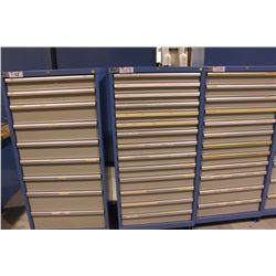 LISTA 14 DRW PARTS CABINET WITH CONTENTS