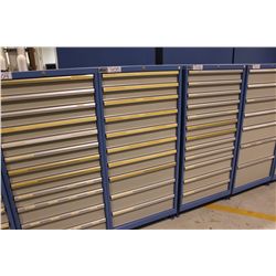 LISTA 10 DRW PARTS CABINET WITH CONTENTS