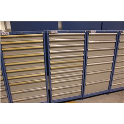 LISTA 12 DRW PARTS CABINET WITH CONTENTS