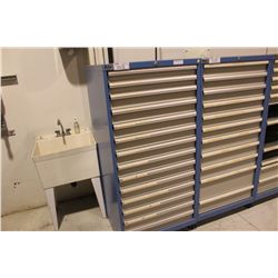 LISTA 14 DRW PARTS CABINET WITH CONTENTS