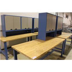 LISTA 3' X 8' SHOP BENCH WITH BENCH TOP TOOL