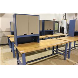 LISTA 3' X 8' SHOP BENCH WITH BENCH TOP TOOL