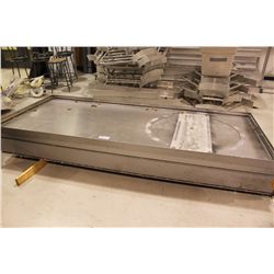 4' X 9' ALUMINUM SIGN CAN