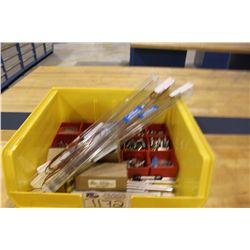 BIN OF S.S. VALVES, GUAGES AND PARTS