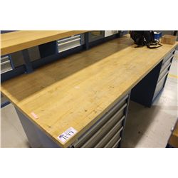 LISTA 3' X 8' SHOP BENCH WITH 5 DRW. AND 4 DRW