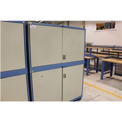 LISTA 4 DOOR TOOL CABINET 56"W 77" T 28" D