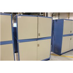 LISTA 4 DOOR TOOL CABINET 56"W 77" T 28" D