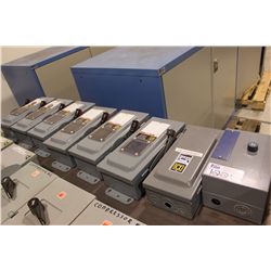 8 SMALL ELECTRICAL SWITCHES